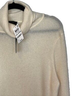 Charter Club 100% Cashmere Ivory Turtleneck Sweater - Size XXL - NWT